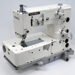 Kansai PX-302-4W, 2-Neddle double chainstitch Zigzag machine for Picotting